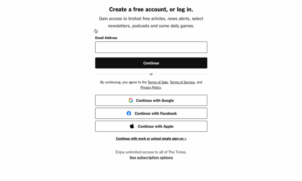 log in page for pdf converter
